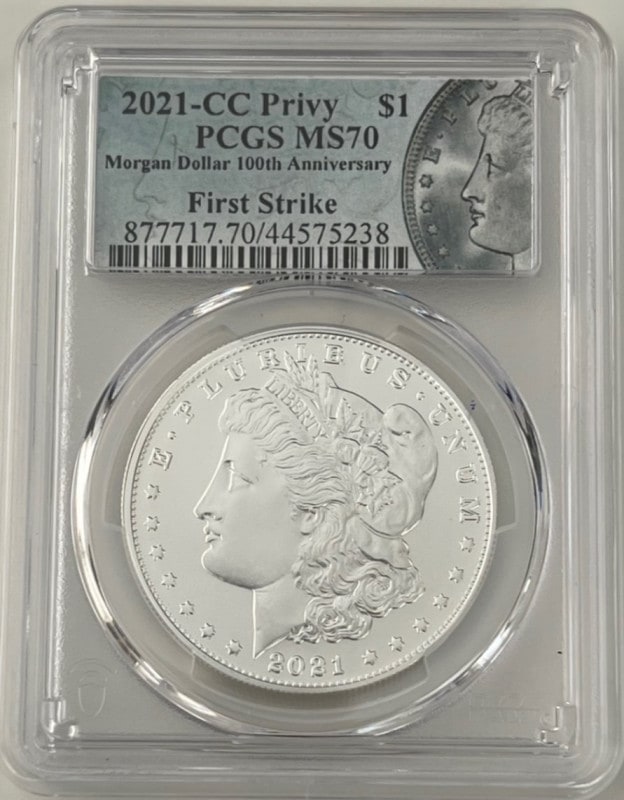 銀行振込割引なし】【会員様割引なし】 2021CC モルガンダラー 100周年