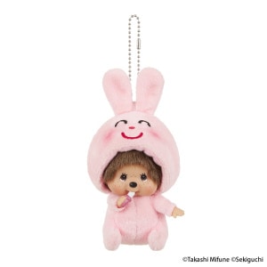 いらすとや×モンチッチ 顔でかSSキーチェーン いぬ|【ぬいぐるみの