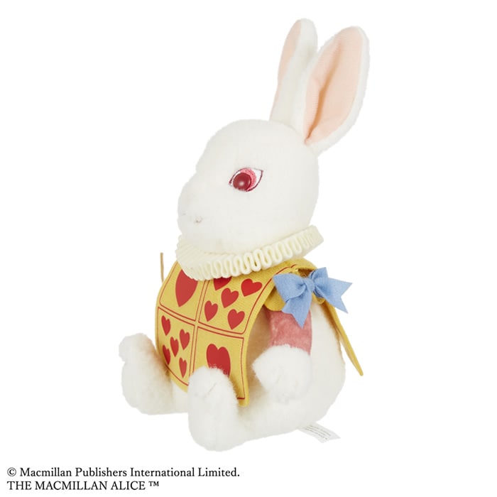 マクミラン・アリス Sサイズ 白ウサギ|【ぬいぐるみのセキグチ