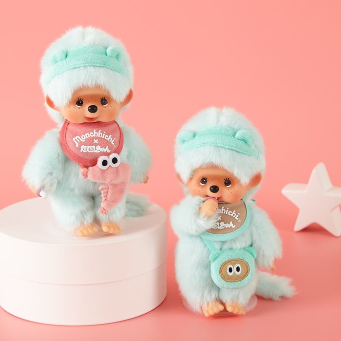 たぬきゅん×モンチッチ Sサイズ|【ぬいぐるみのセキグチ】メーカー公式通販