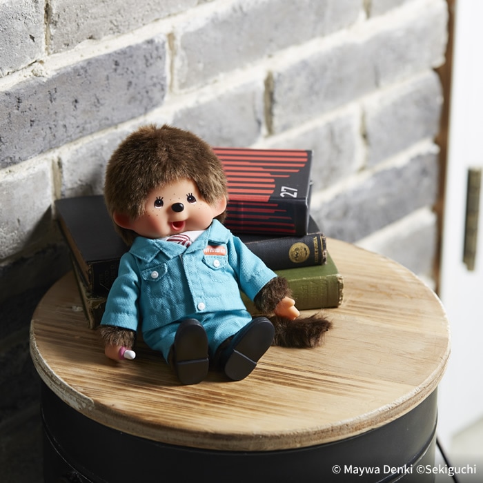 明和電機×モンチッチ Sサイズ 男の子|【ぬいぐるみのセキグチ