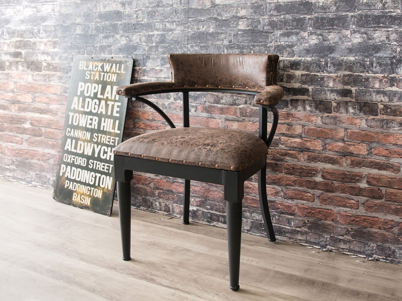 ヴィンテージダイニングチェア｜インダストリアルミックス