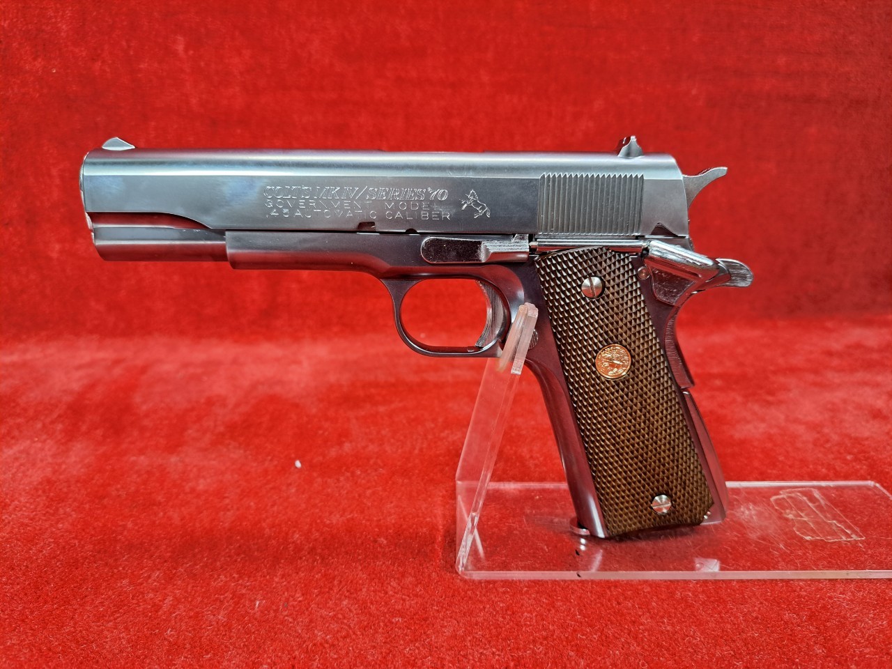 マルシン 発火型モデルガン COLTガバメント MK4 SERIES70 シルバーABS