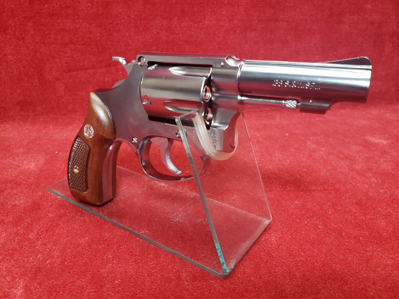 マルシン S&W M60 チーフスペシャル 3インチ シルバーABS 木製サービス