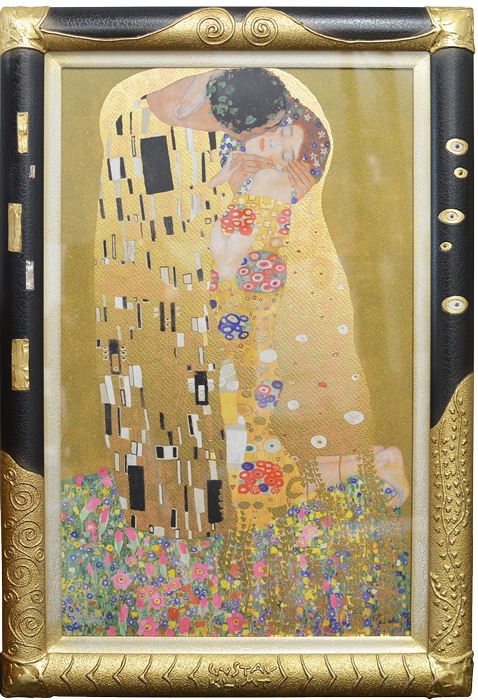 クリムト 『キス』 ハンドメイドフレーム 大額 - 額縁専門店ないとう