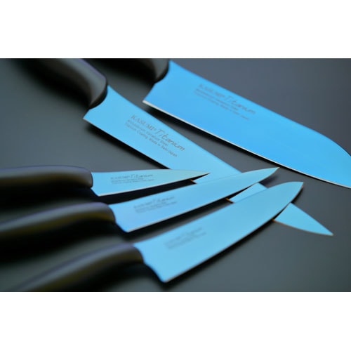 スミカマ KASUMI 霞包丁 チタニウム 三徳包丁 18cm オパールの通販