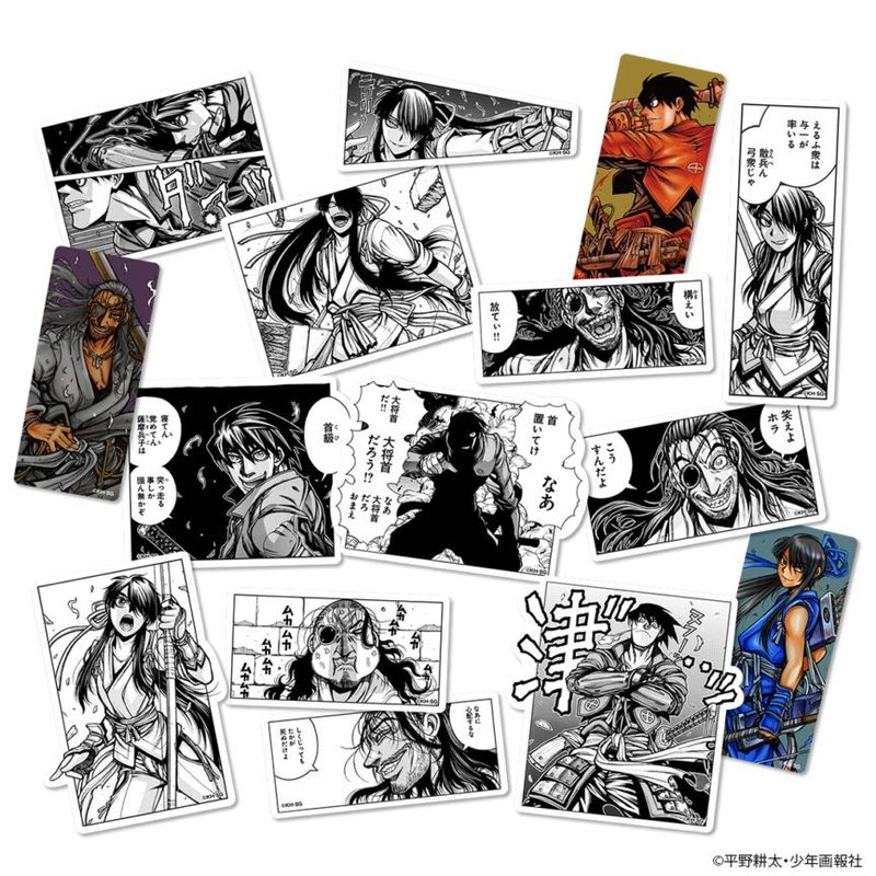 平野耕太☆大博覧會 ドリフターズ A5キャラファイングラフオーバーレイ