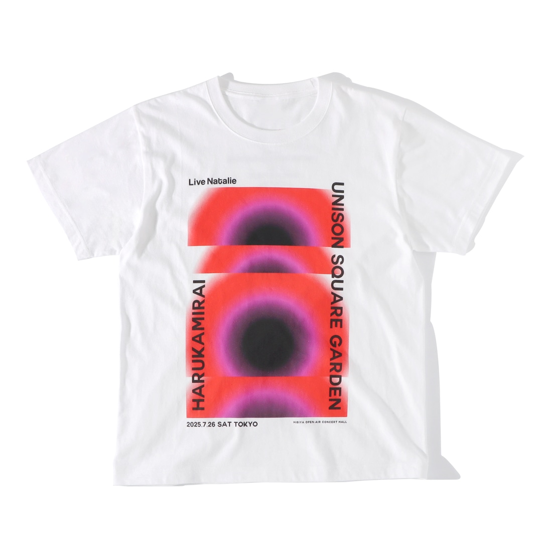 ライブナタリー “UNISON SQUARE GARDEN × ハルカミライ” グラフィックT