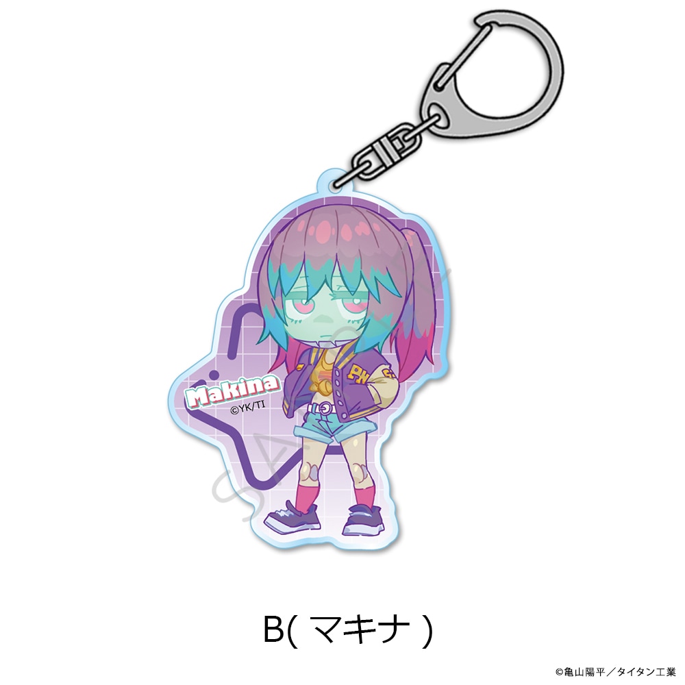 アニメ「銀河特急 ミルキー☆サブウェイ」 アクリルキーホルダー