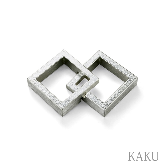 箸置 - かさね - 2ヶ入｜錫製雑貨・酒器の通販は能作オンライン