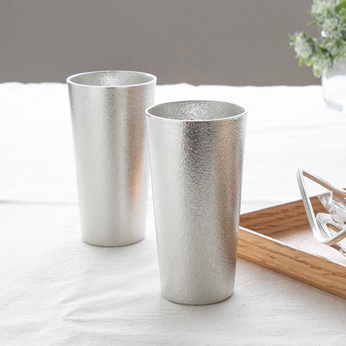 カップ 2ヶセット｜錫製雑貨・酒器の通販は能作オンラインショップ【公式】