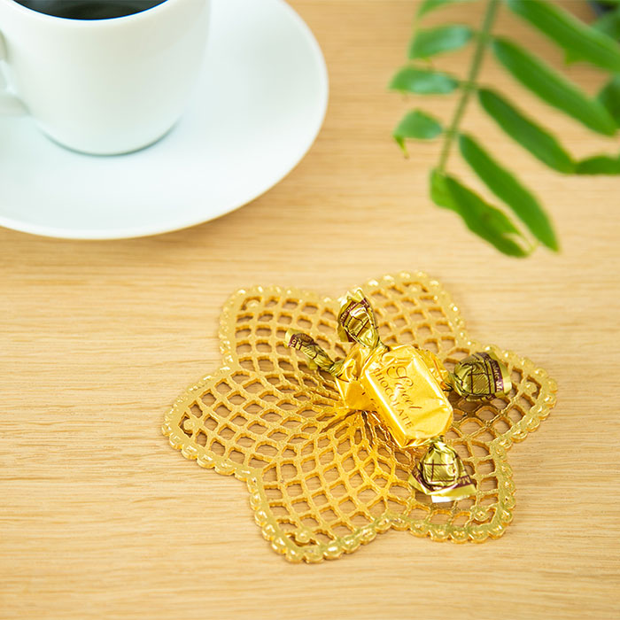 すずあみ - ゴールド｜錫製雑貨・酒器の通販は能作オンラインショップ