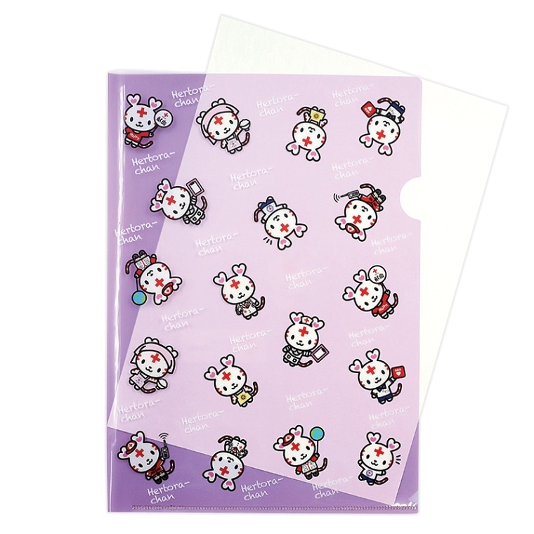 ハートラちゃん クリアファイル（おしごと柄） | 文房具 | 日赤サービス