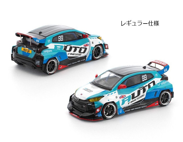POP RACE x Enigma 1/64 PANDEM GR YARIS - AUTO FINESSE | Toyota