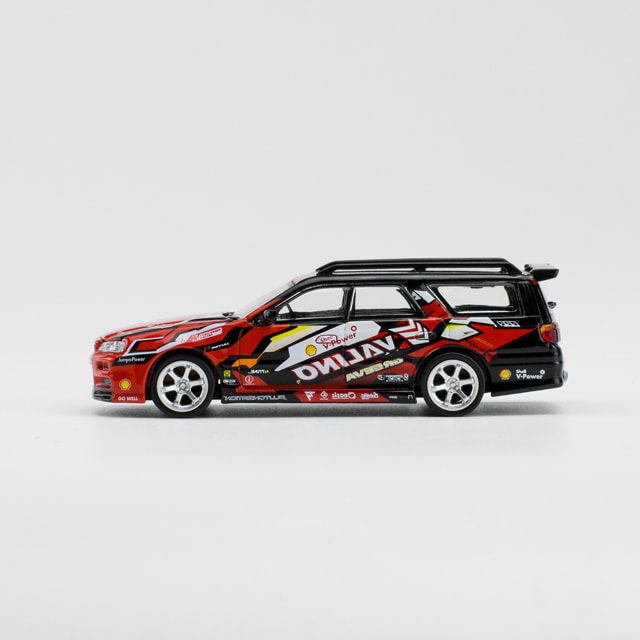 1/64 Shell Valino Stagea R34 Pluto Mok DRIFTAGEA 34 | Nissan | POP