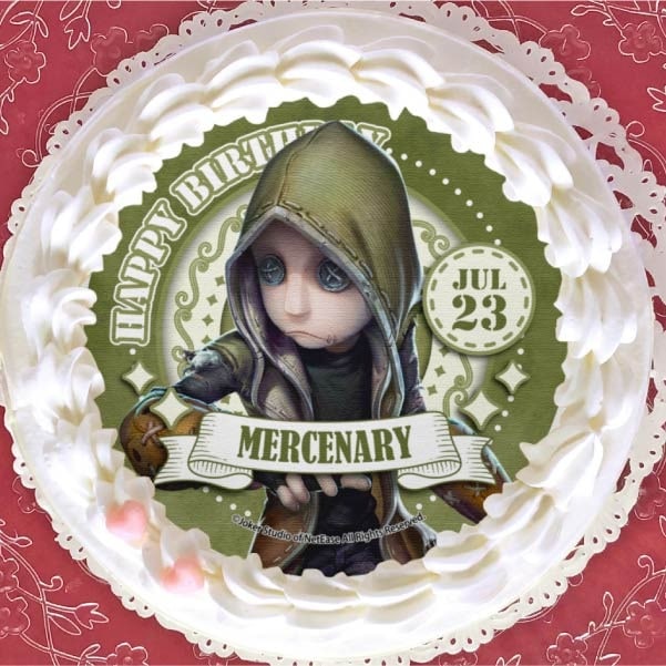 バースデープリケーキ2024（傭兵）【特典缶バッジ付き】[Identity V 第