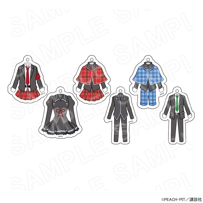 しゅごキャラ！ 制服モチーフキーホルダー