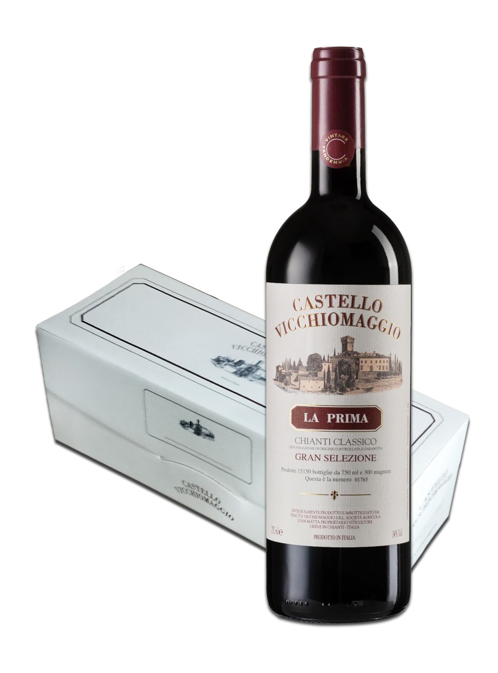 サイン入り】【専用箱入り】ラ・プリマ キャンティ・クラッシコ グラン