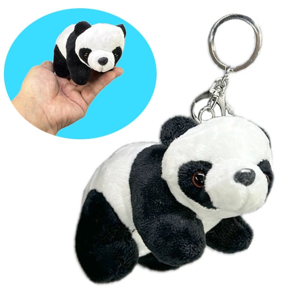 パンダぬいぐるみキーホルダー四つ這い | ぬいぐるみ,ヌイグルミ,人形