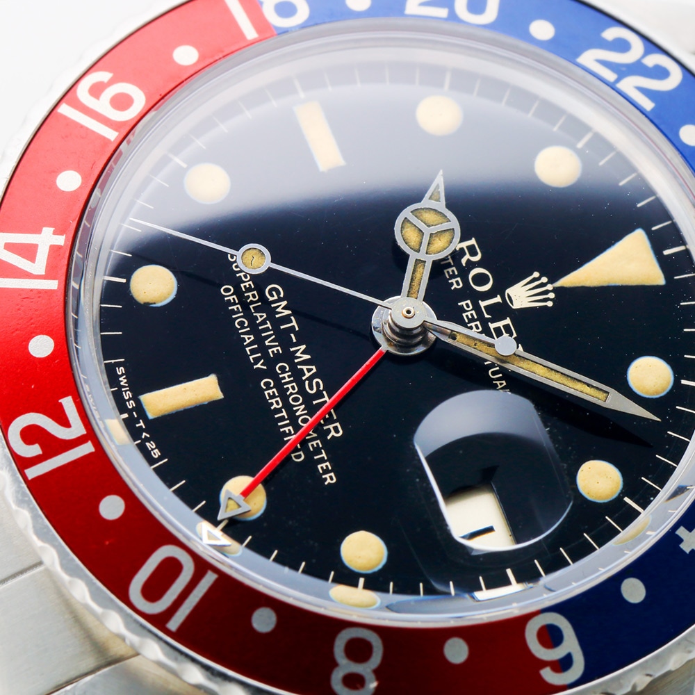 ROLEX【1966年製】【ミラー ミニ針】オイスターパーペチュアル GMT