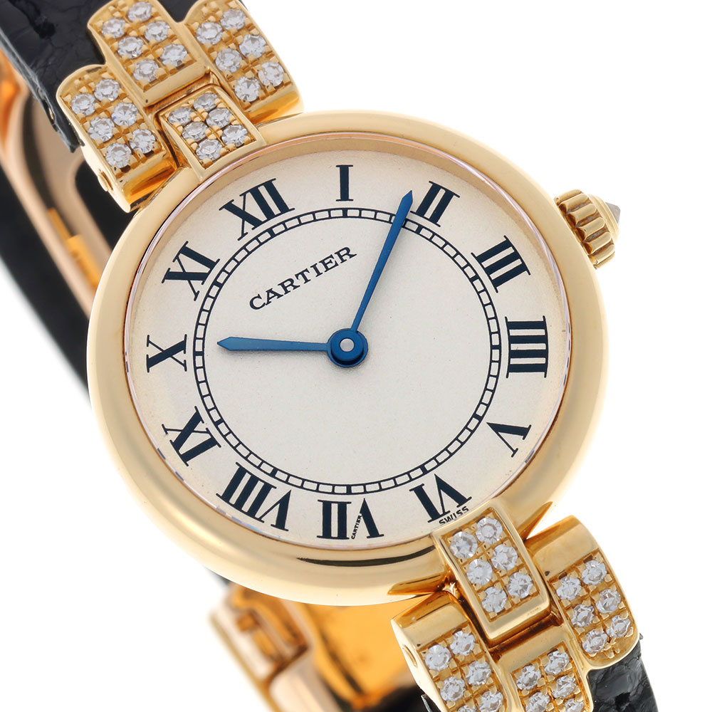 CARTIER【1990年代】ヴァンドーム SM ラグダイヤモンド Ref.WD3010JA