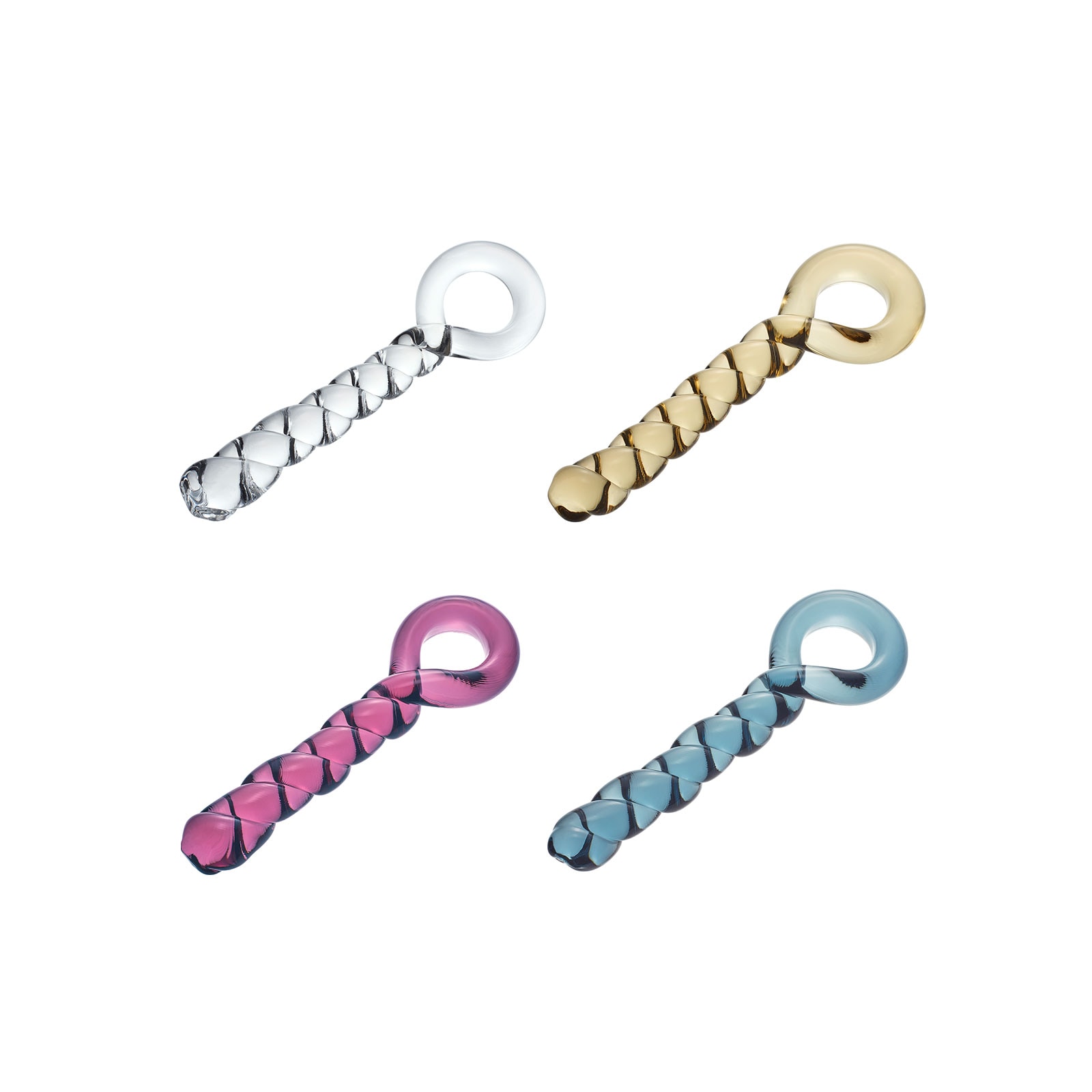 スピラリ―：カトラリーレスト 4点セット GIFT | ガラス製品 | Sghr