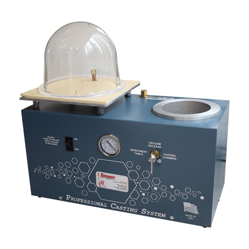 ROMANOFF 真空吸引鋳造機 DX | ワックス・鋳造,ワックス鋳造,鋳造機