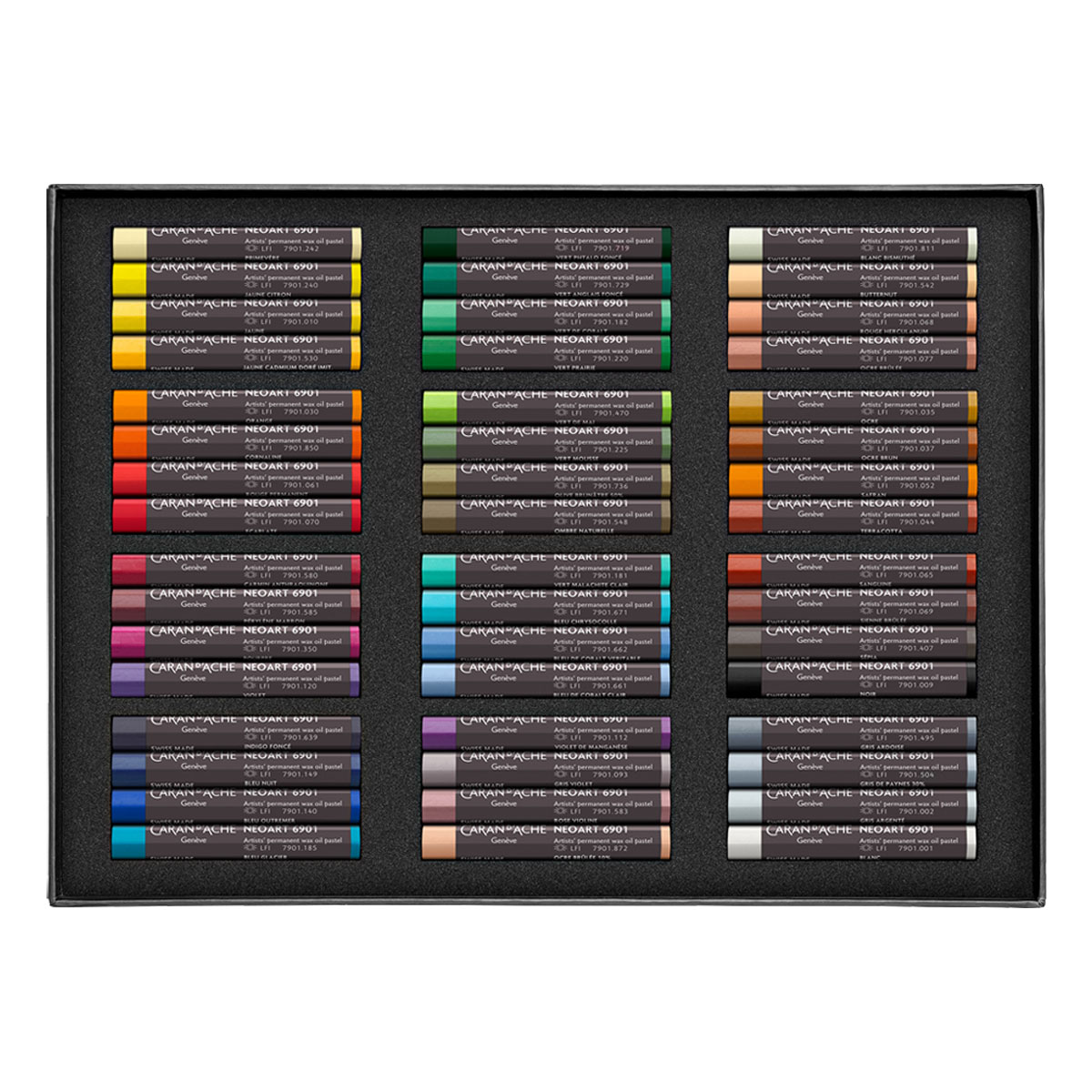 カランダッシュ 7901-348 ネオアート 6901 48色セット | カラン