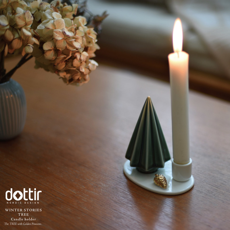 dottir/ドティエ】Winter Stories Tree/Candle Holder/Thora