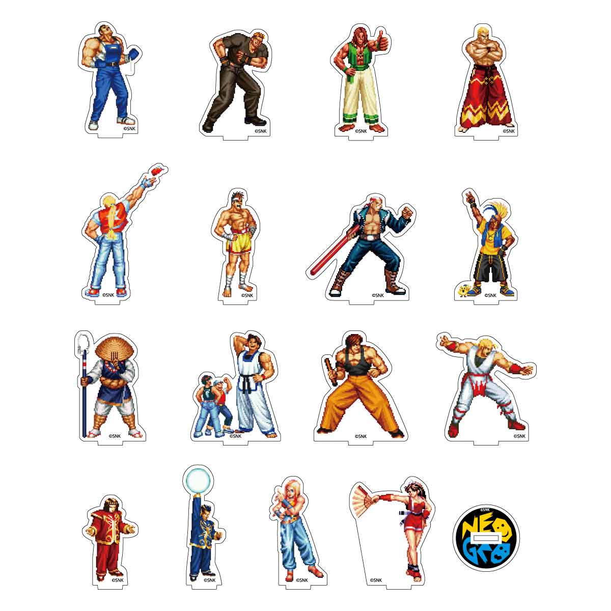 リアルバウト餓狼伝説 PIXELアクリルスタンド[勝利](全16種