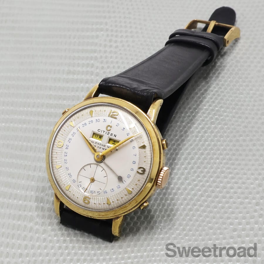 シチズン トリプルカレンダー 14KGF 1951年製 | スイートロード