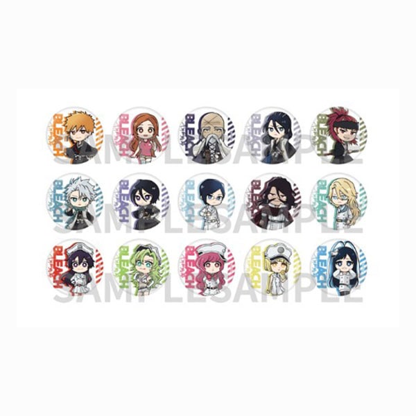 BLEACH 千年血戦篇 デフォルメキャラクター 缶バッジ Vol.1 【BOX