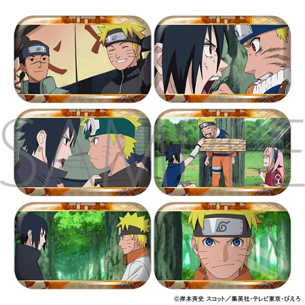 NARUTO-ナルト- 疾風伝 スクエアバッジコレクション NARUTO2024【BOX