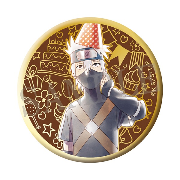 NARUTO-ナルト- 疾風伝 メタルバッジセット 縁シリーズ KAKASHI2023