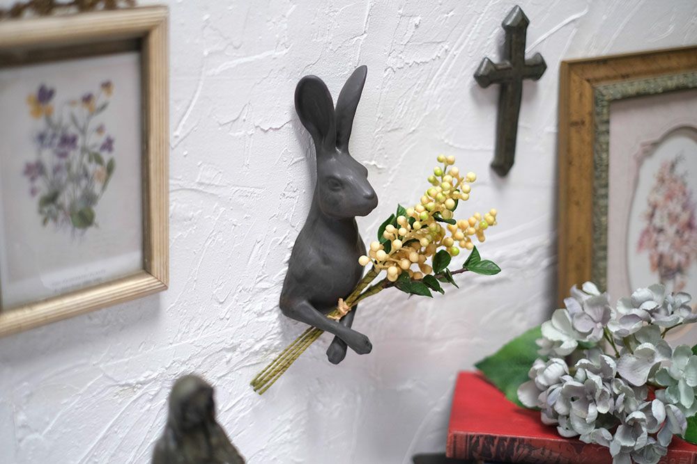 かわいい(次回入荷未定)YARNNAKARN(ヤナカーン) ラビットウォールデコ