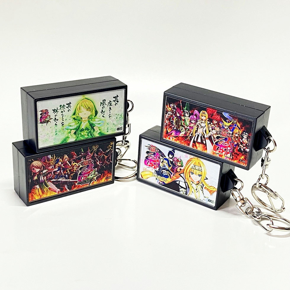 LEDパネルキーホルダー【戦国乙女～剣戟に舞う白き剣聖～西国参戦編