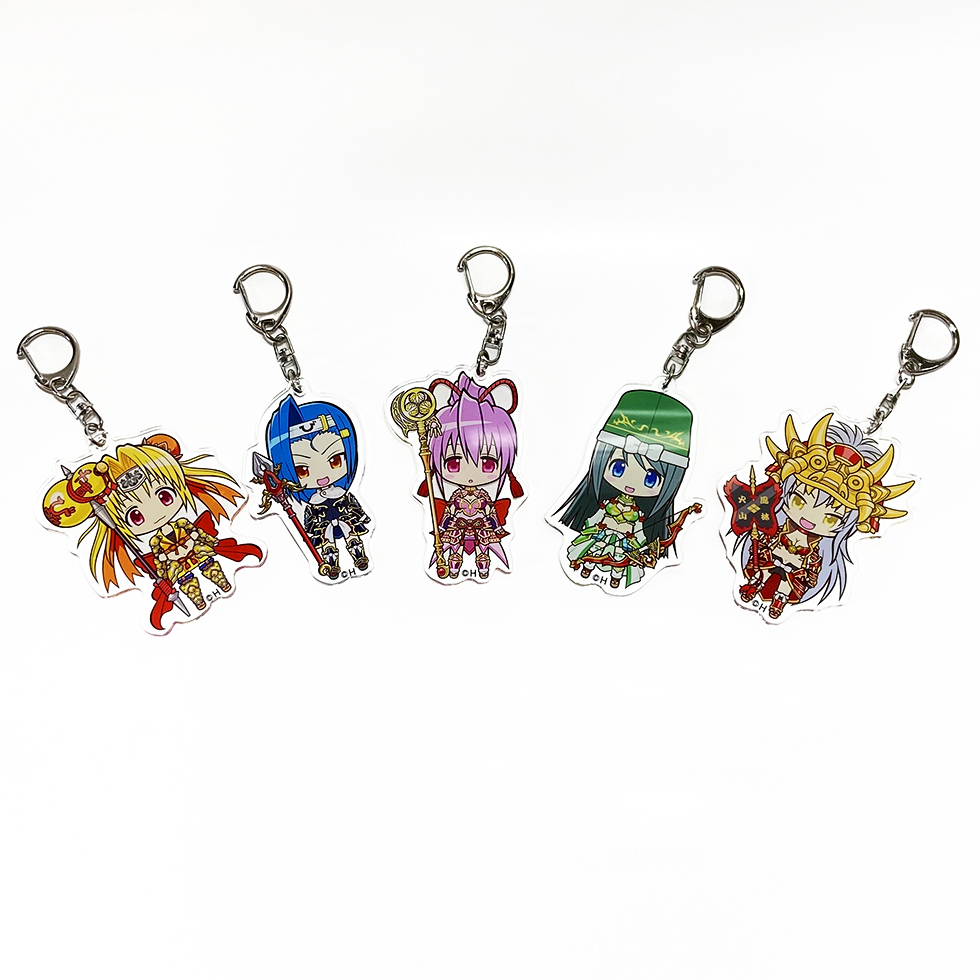 打-WIN アバターキーホルダー 戦国乙女【コンプリートセット