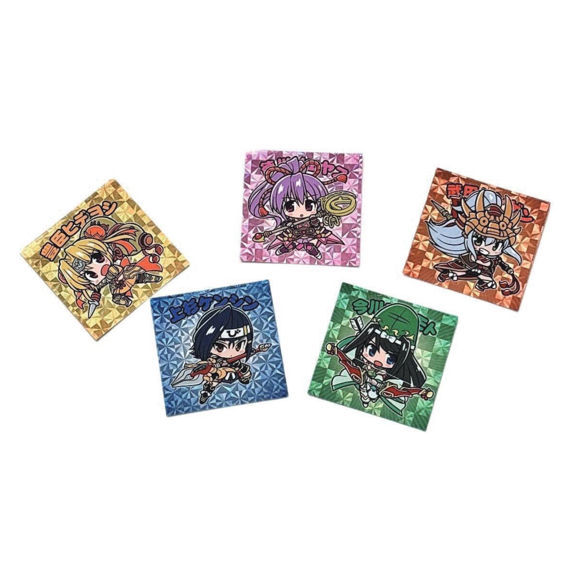 戦国乙女 かぎっ娘ステッカー【ランダム】 | キュイン萌ーる