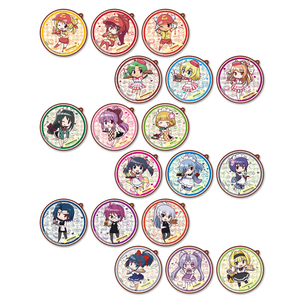 戦国乙女 かぎっ娘ラバーコースター カフェ＆レストラン【コンプリート