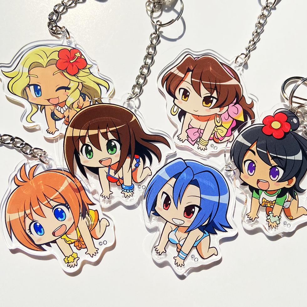 南国育ち かぎっ娘キーホルダーアクリルVer.【ナツ】 | キュイン萌ーる