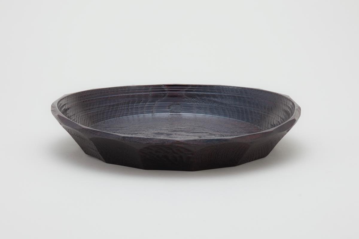 沢栗ハツリ盆 深 1尺2寸（36cm）｜創作品モール あるる