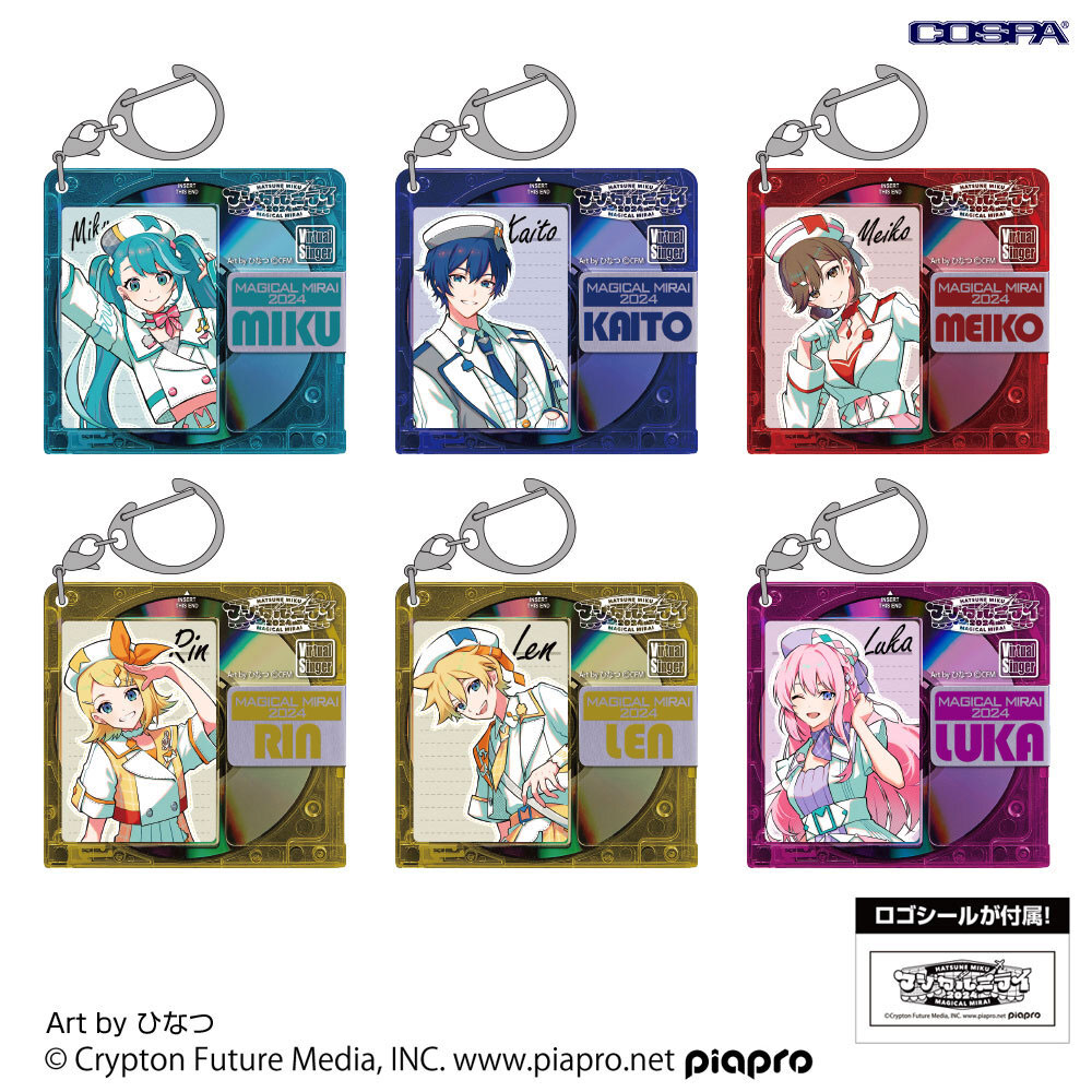 グッズ]マジカルミライ 2024 アクリルキーホルダー（全6種）｜初音ミク