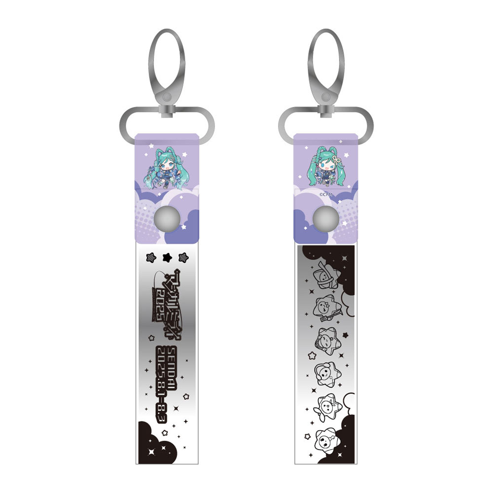 グッズ]マジカルミライ 2025 銀テープストラップ SENDAI ver.｜初音