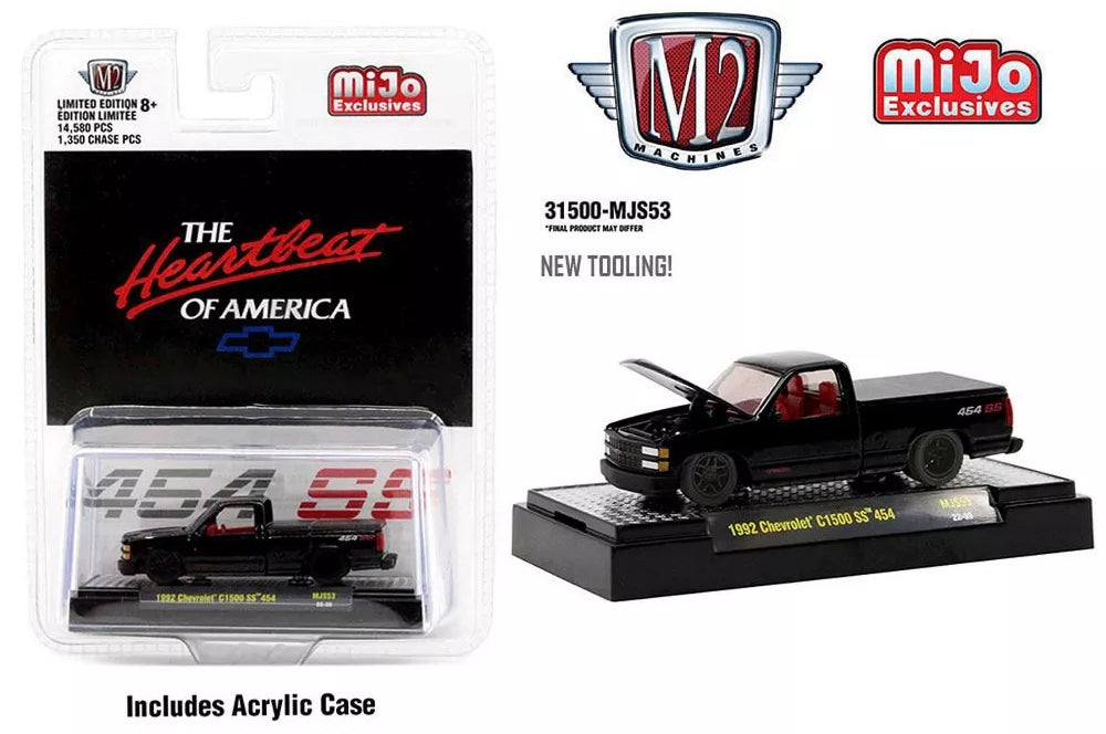 M2 Machines 1992 Chevrolet C1500 SS 454 - 31500-MJ53 – Magnonus
