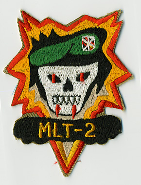 復刻・US(米軍) NAM戦 ローカルメイドパッチ/MACV-SOG, MLT-2/新品