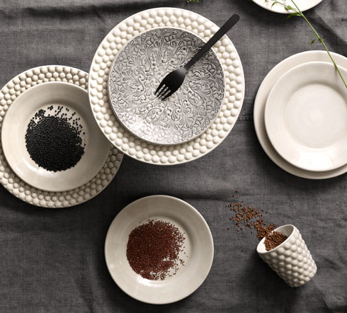 総レースがかわいいお皿！フルレースプレート 20cm 北欧