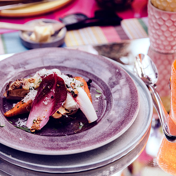 ディナープレートにカラフルな食器 | ラウンドプレート 25cm