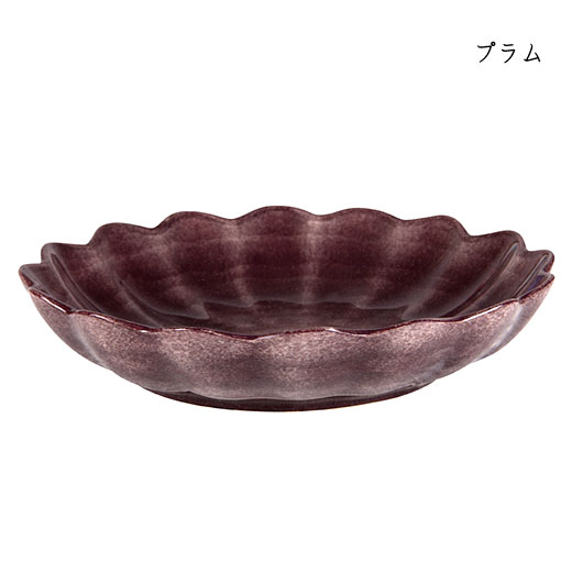 カレー皿にも。オイスターボウル丸深皿24cm | マテュースの卸販売