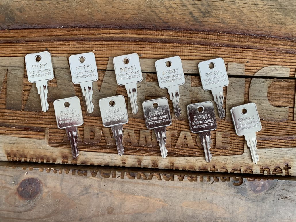 Ditch Witch Trencher and Equipment Ignition Key 214-961 (DW 961