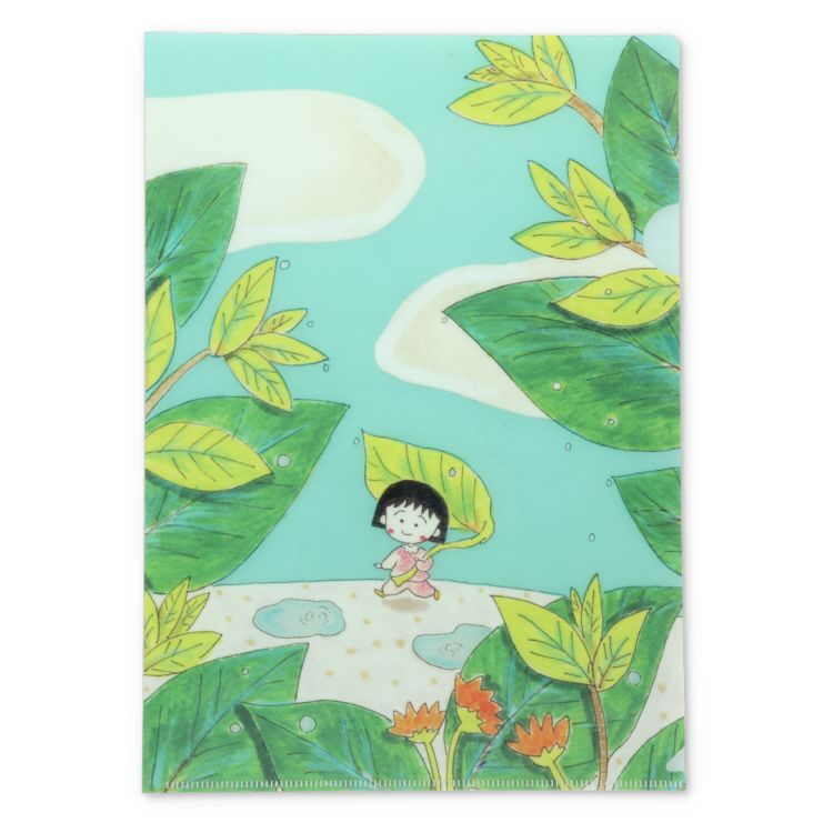 ちびまる子ちゃん】原画A4クリアファイル（雨上がり）CMG13CF02